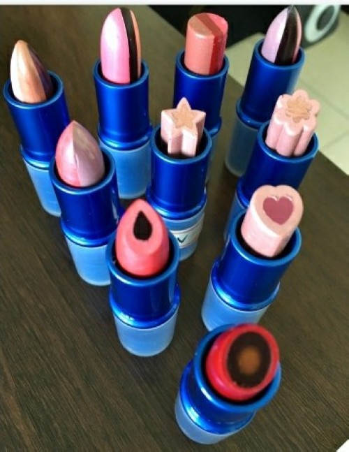 2 Colors Lipstick Mould